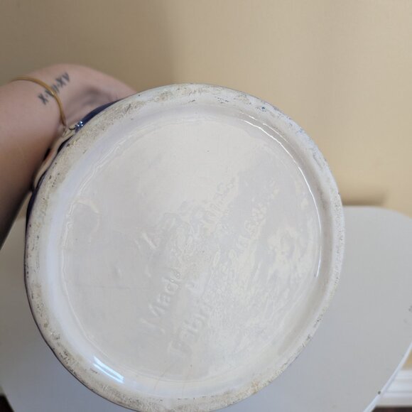 DOG FACE PET FOOD CERAMIC LARGE JAR - Picture 4 of 4